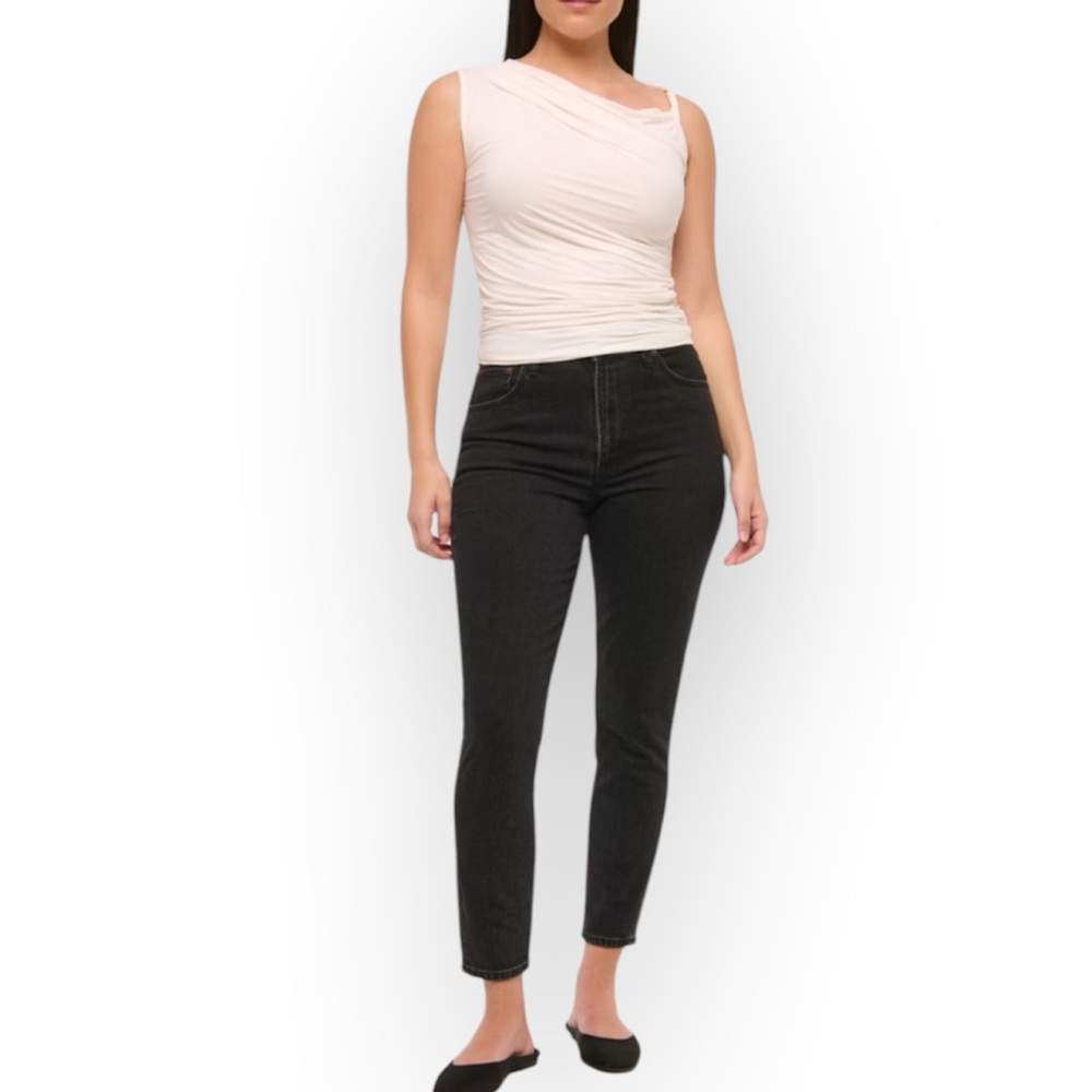 NWT Abercrombie & Fitch Curve Love The Skinny High Rise size 29/8